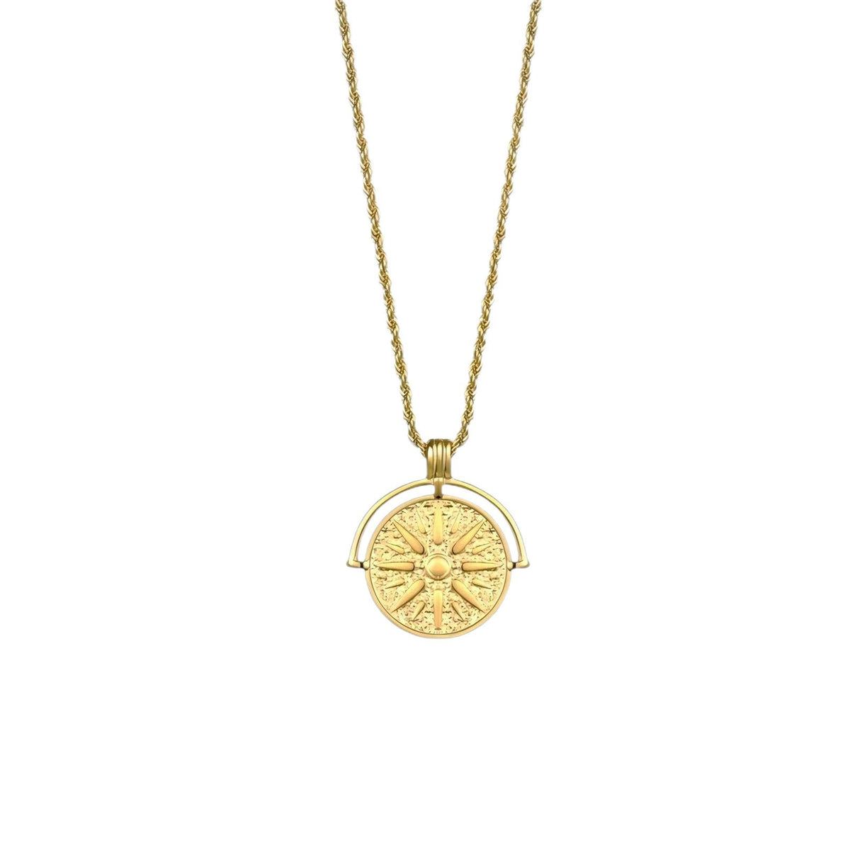 Golden Sun Necklace - view 4