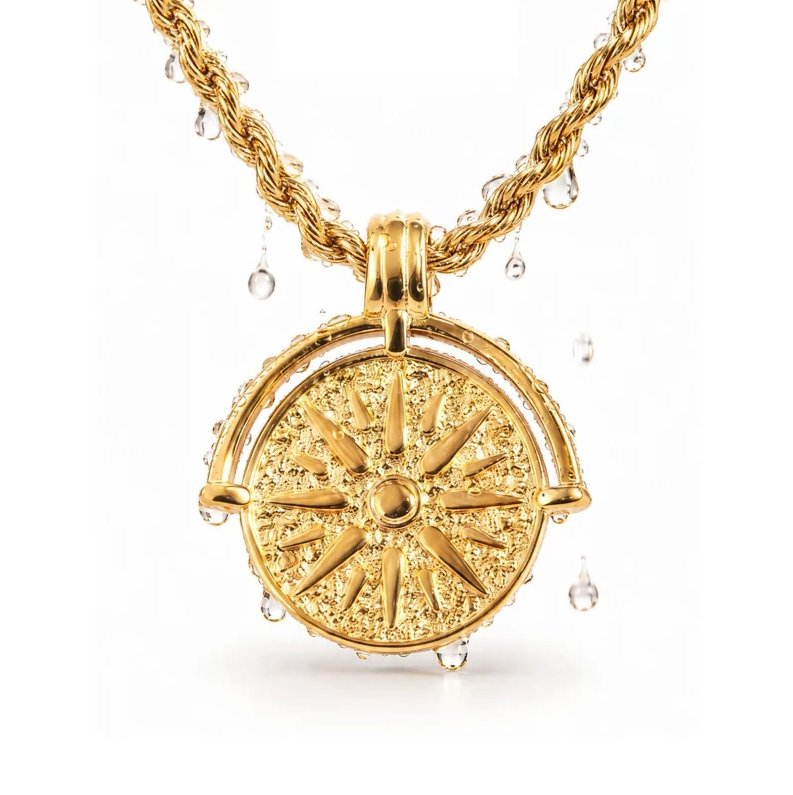 Golden Sun Necklace - view 6