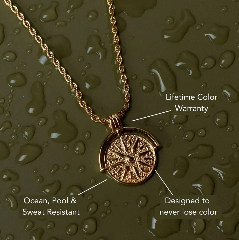 Golden Sun Necklace - view 8
