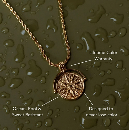 Golden Sun Necklace - view 8