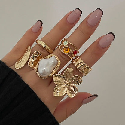 Sculptural Bloom Ring - view 2