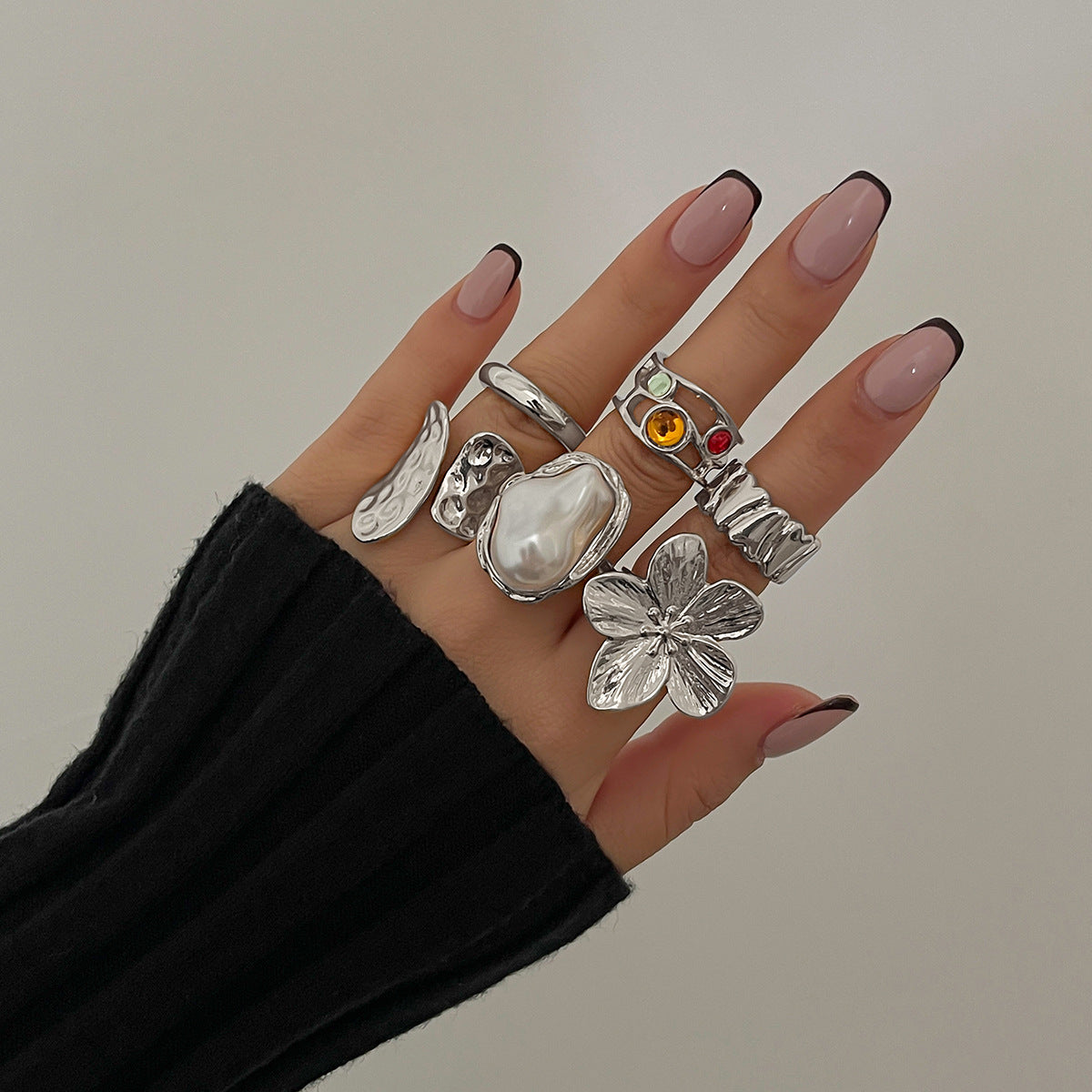 Sculptural Bloom Ring - view 3