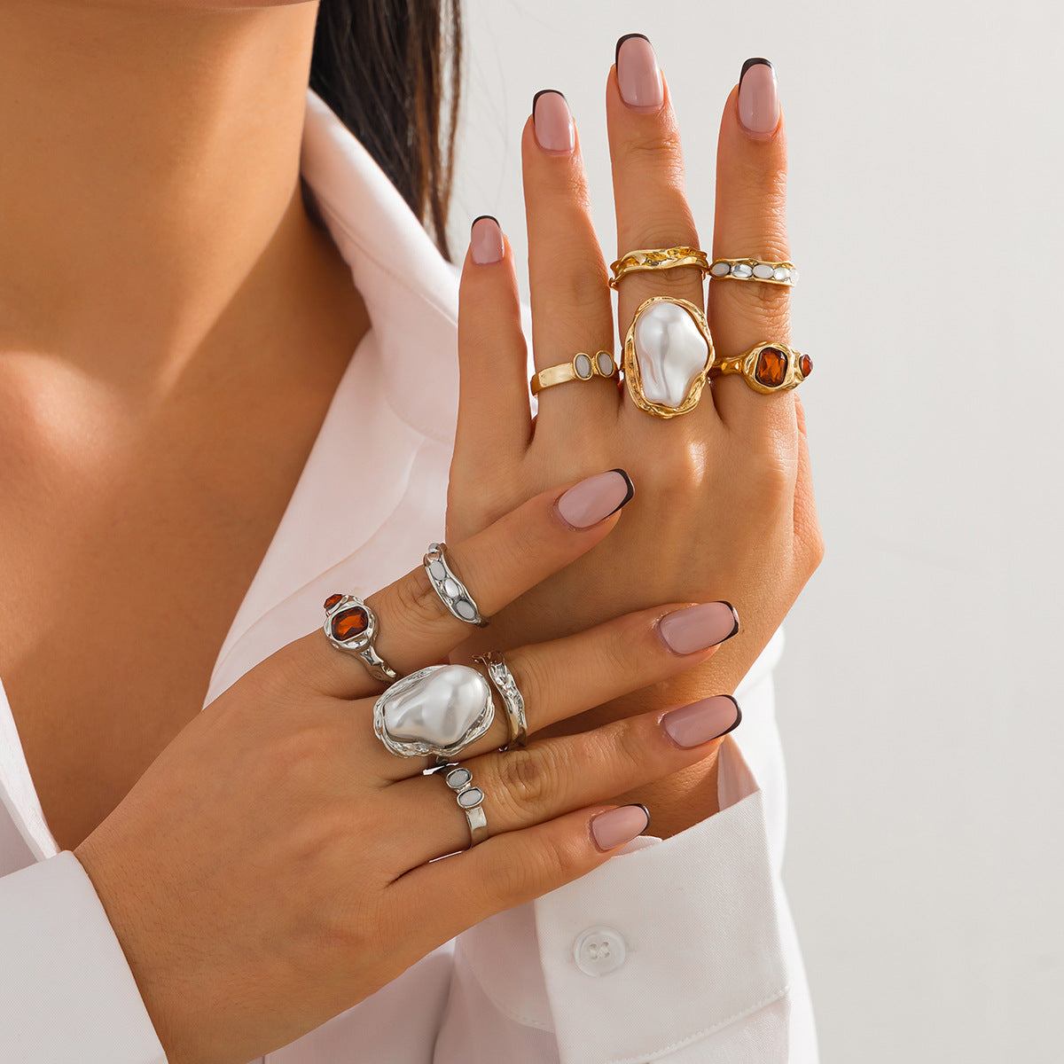 Sculptural Bloom Ring - view 8