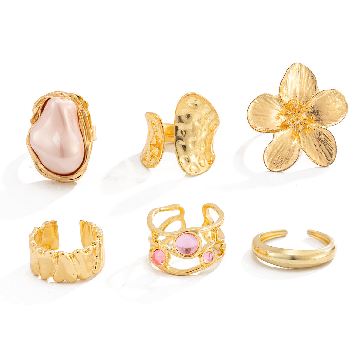 Sculptural Bloom Ring - view 6