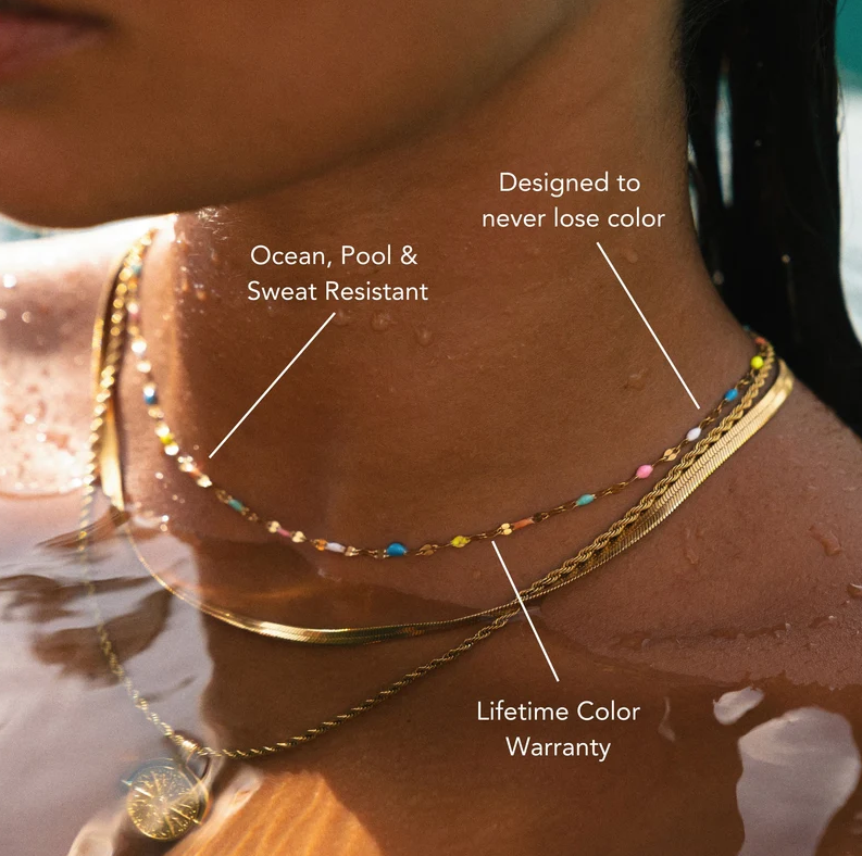 Rainbow Dainty Choker - view 3