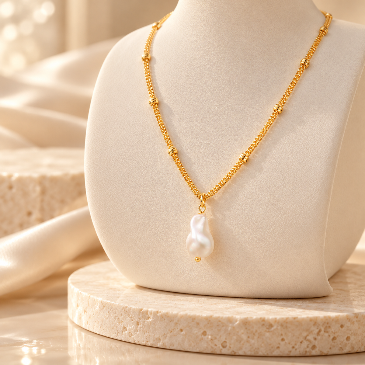 Baroque Pearl Pendant